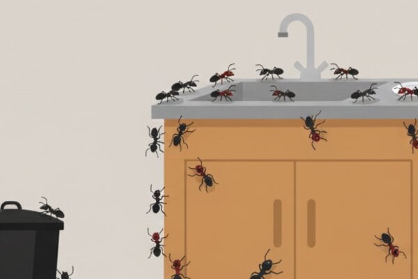 ants in kitchen