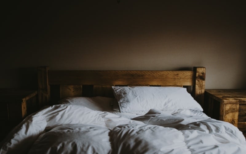 empty bed