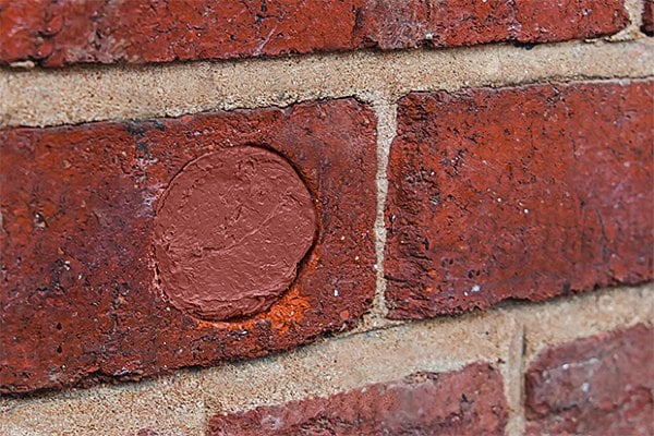 Flexi Armour seal in brick wall