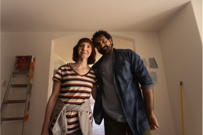 couple in a home